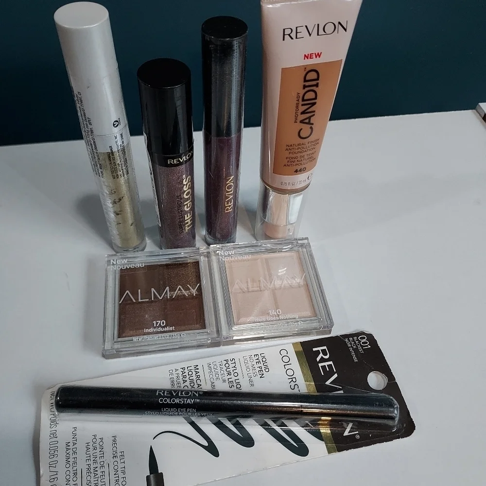 Assortment of makeup